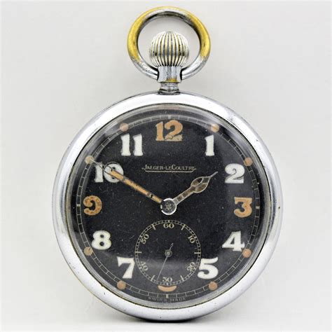 antique british military pocket watch.